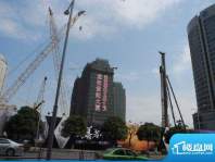 苏宁电器广场项目施工现场实景图（2012