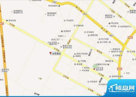 尚景康城交通图