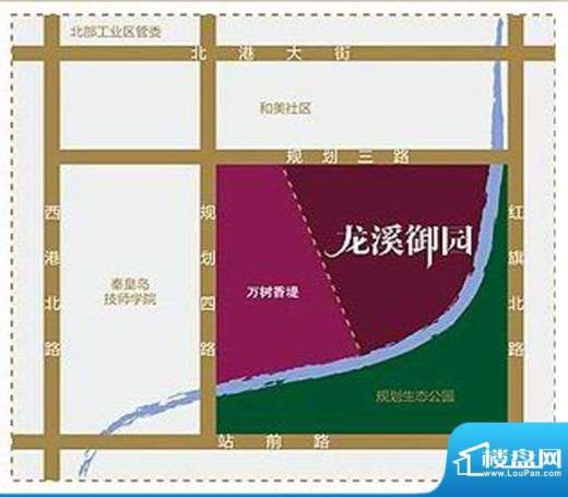 龙溪御园交通图