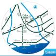 绿茵港湾交通图