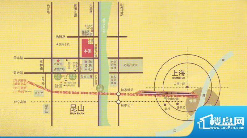珠江御景交通图