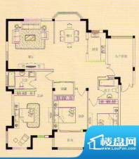 怡江城3号楼B1 3室2面积:168.87平米