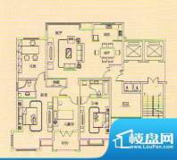 怡江城7号楼F1 3室2面积:190.78平米