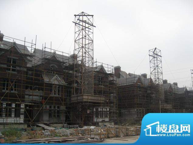 上海花园洋房联排别墅部分已经完工（20