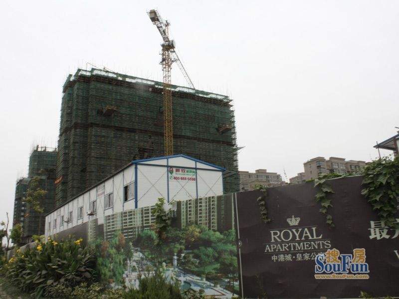 中港城项目施工现场（20110912）