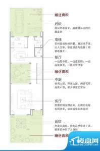 长兴秀江南D1户型一面积:253.00平米