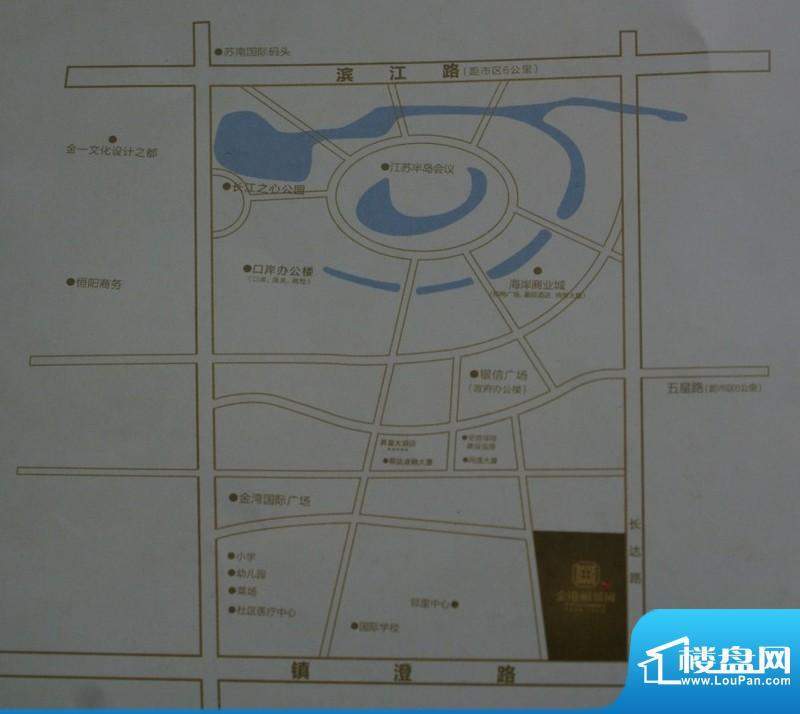 金港福景园交通图
