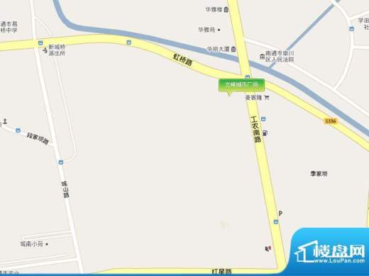文峰城市广场交通图