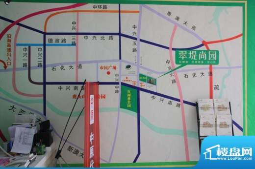 翠堤尚园交通图