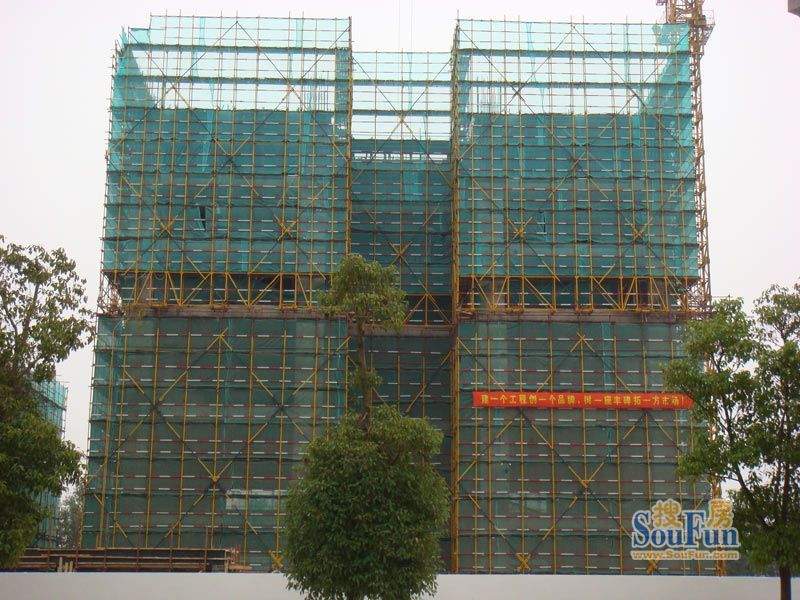 天宝国能中心施工进度实景（20111115）