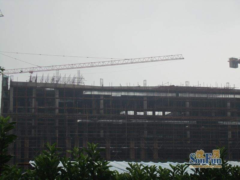 紫琅上郡三期商业项目施工进度（201108