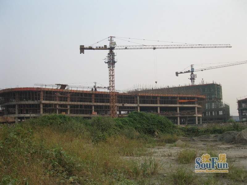 通富妇儿乐城3#楼施工进度（2010.10.16