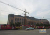 南通现代生活广场施工进度（20100818）