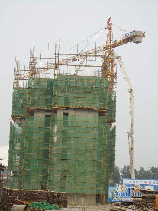 南通星光耀广场7#楼施工进度实景（2012