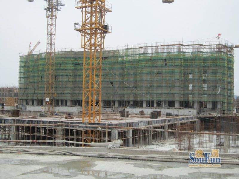 南通星光耀广场项目施工进度实景（2012