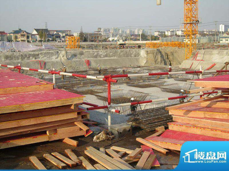 奥体新城一期项目施工进度实景（201111