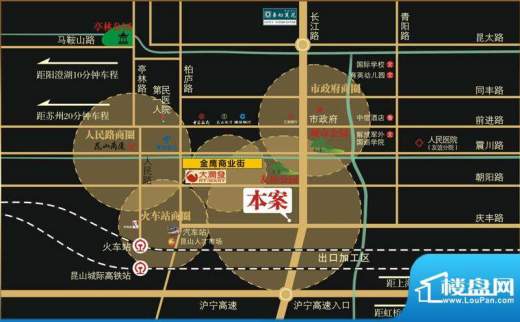金茂·云庭交通图