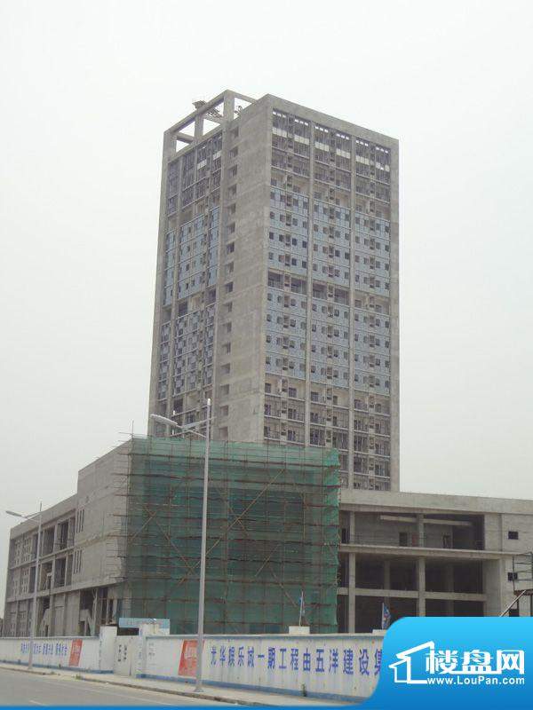 光华时代蓝钻一期公寓楼工程进度（2012