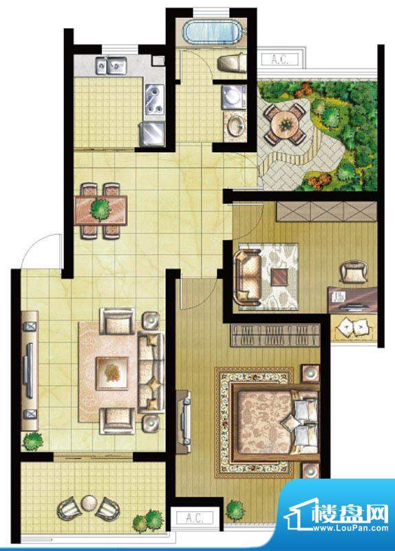 昆山铭家·山水江南户型图-昆山楼盘网