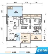 DADA的草地10栋G户型面积:75.12平米