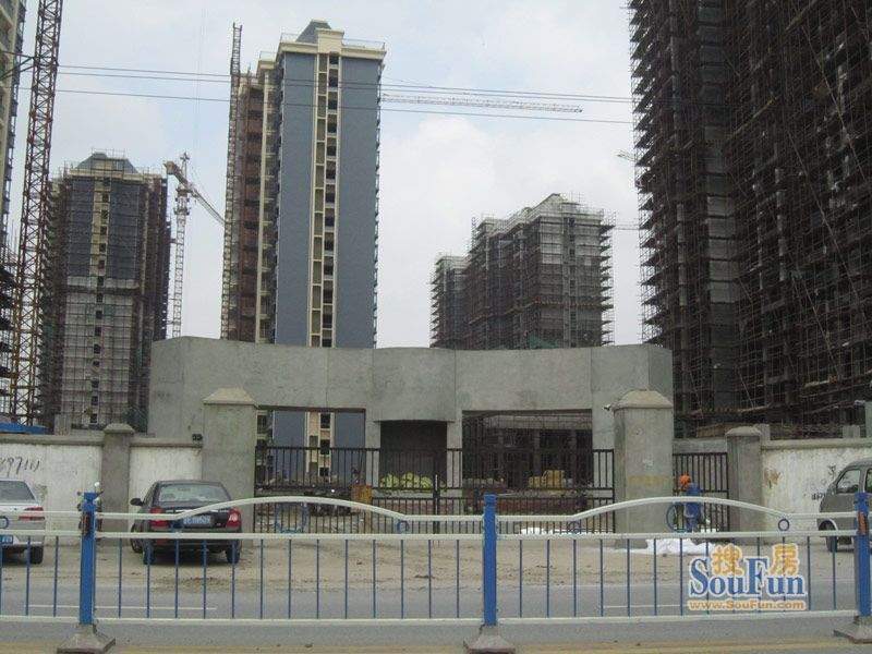尚海城最新施工进展（20120523）