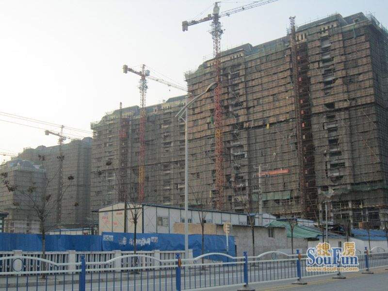 尚海城最新施工进展（20120314）