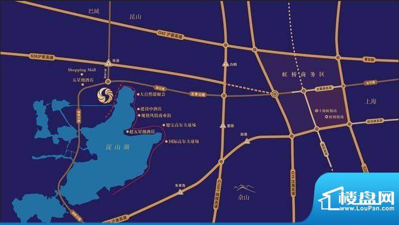 长泰淀湖观园交通图1
