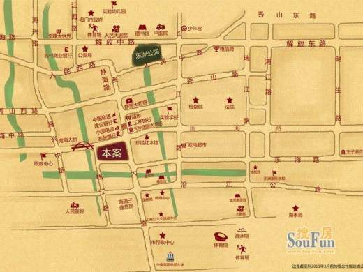 海门中南世纪锦城交通图