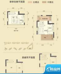 4栋G户型 1面积:53.00平米