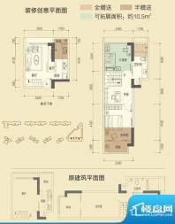 4栋D户型 1面积:68.00平米