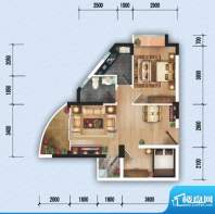 1单元0面积:64.24平米