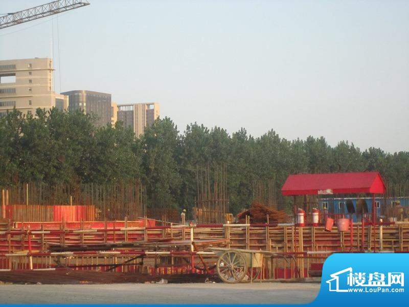 苏建国际城施工现场工程进度（2010.08.