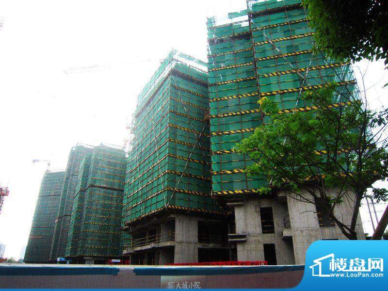 碧园大城小院19#、20#楼工程进度（2012