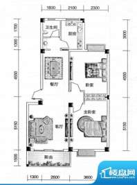 金海·半山一品11#A面积:90.51m平米