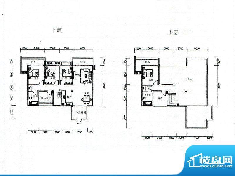 锦业华城3#、4#-楼中面积:181.73m平米