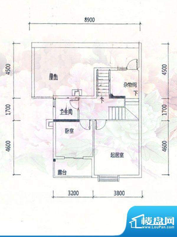 山水1号华远岚山5#上面积:212.72m平米