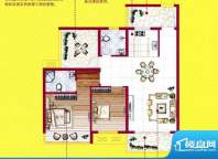 柳东国际2#C户型 2室面积:101.27m平米