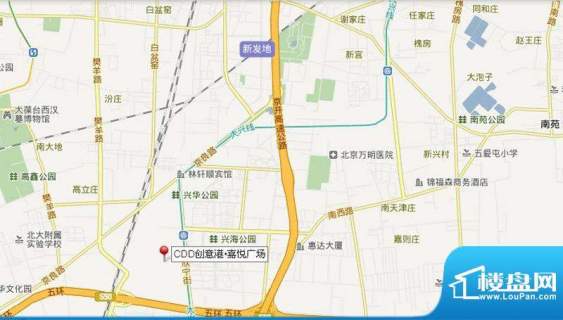 CDD创意港·嘉悦广场交通图