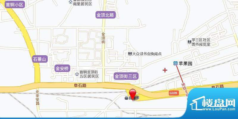 中国铁建·耀中心交通图