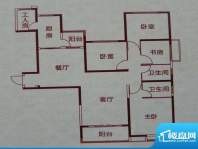 恒大名都4房户型 4室面积:180.00m平米