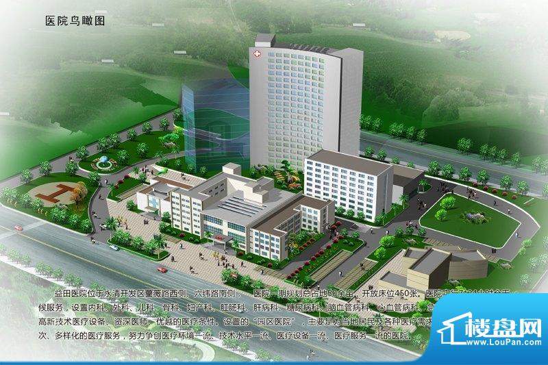 百合尚城医院规划效果图