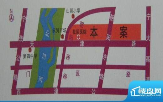 城馨朝阳尚城交通图