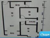 盛泽名城B2户型 2室面积:102.74m平米