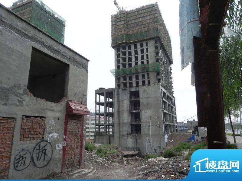 越州第五街工程进度（2011-8-15）