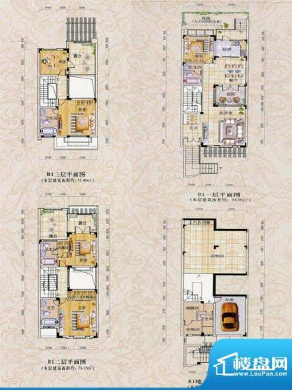 东方明珠英郡领誉联面积:252.74m平米