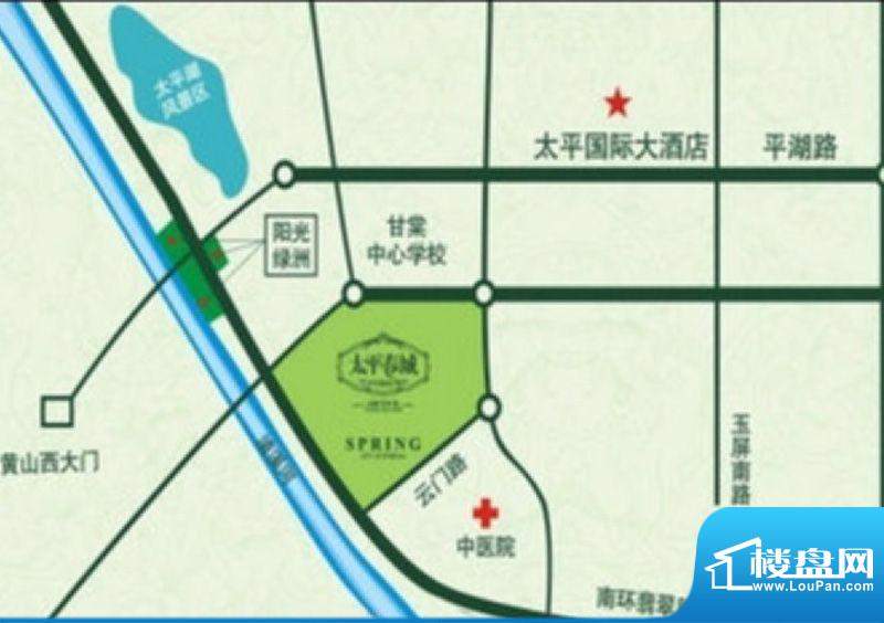太平春城交通图