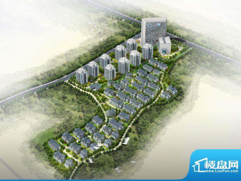 黄山第一上海中心项目鸟瞰图