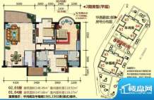 华港豪庭二期二期房面积:148.49m平米