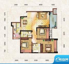 德胜·沫若公馆B5型面积:107.86m平米