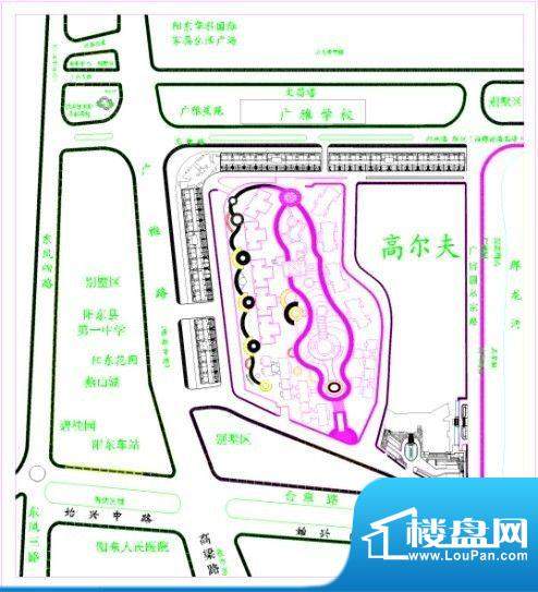 广博峰景交通图